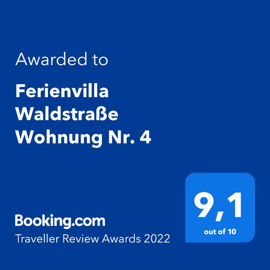 Ferienvilla Waldstrasse Wohnung Nr. 4 Heringsdorf  Exterior photo